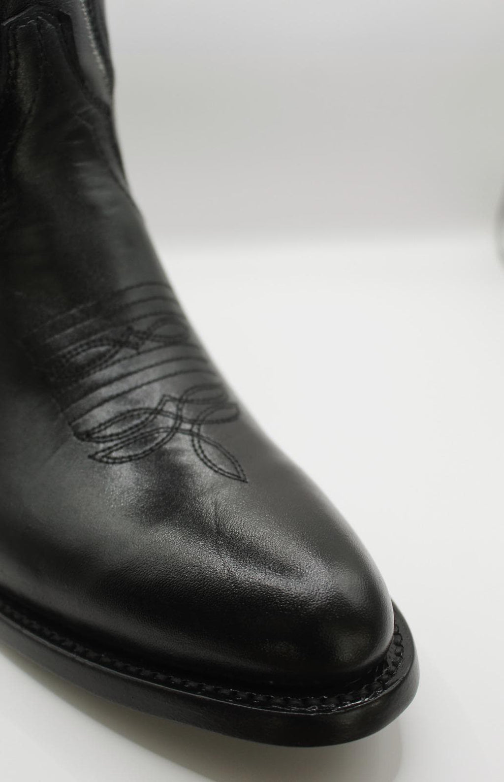 SIN MIEDO Handmade Cowboy Boots (Black)