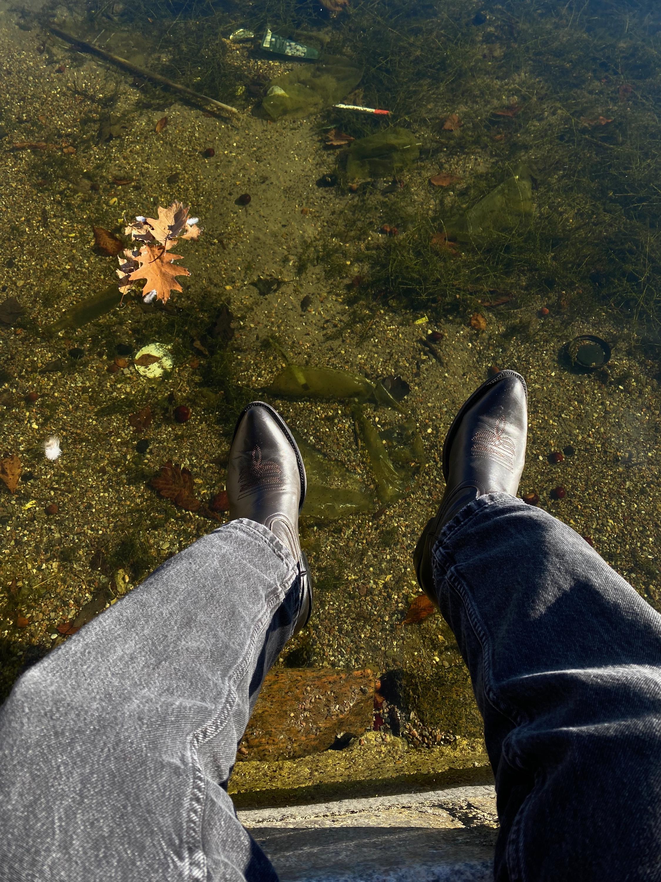 SIN MIEDO Handmade Cowboy Boots (Brown)